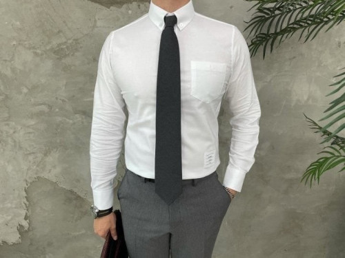 💕 톰* 옥스포드 히든삼선 셔츠