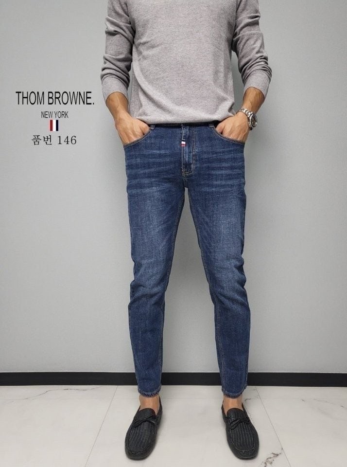 TB 엠보 워싱 청바지
