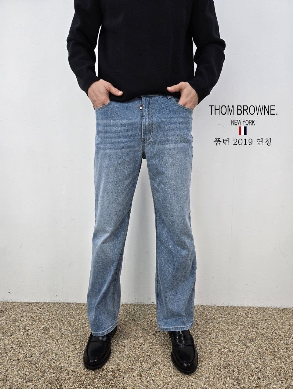 TB 세미 일자 청바지