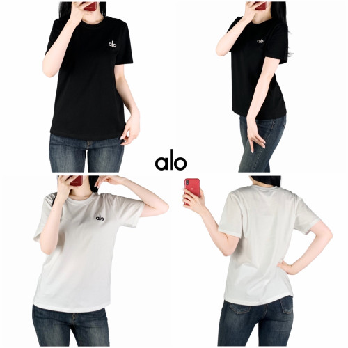 <alo 면 반팔>