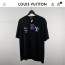 수입 LV pont- neuf 라운드 티셔츠 남여공용 블랙