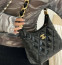 💕 샤* 고급 호보백 램스킨 금장 블랙 스몰