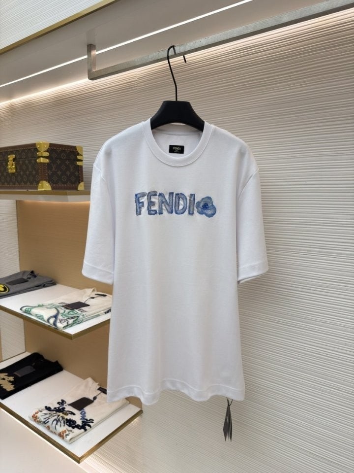 FD01 플라워 로고 티셔츠 FF-764