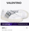 🔆[Valentino] 발렌티노 히든 오픈 메탈릭 스니커즈 🔆