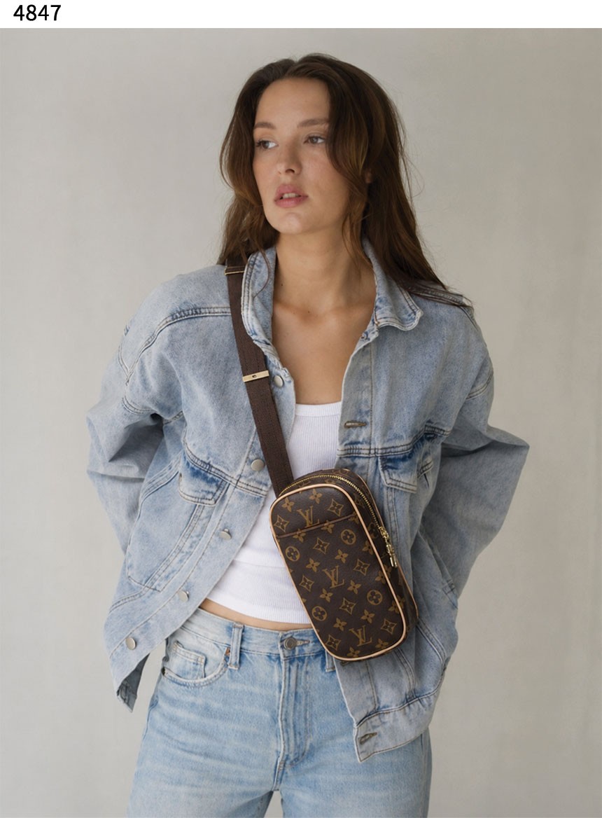 #루이비통 [LOUIS VUITTON] 수입프리미엄급 겐지 모노그램 크로스백 힙색 신상 입고💢 #태그 #가방 #4847