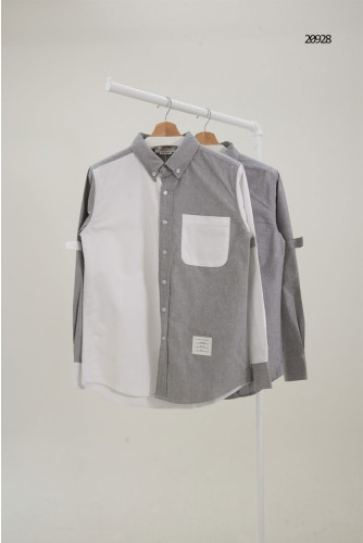 🔆 [THOM BROWNE] 톰브라운 암밴드 포인트 포켓 와이 셔츠 🔆