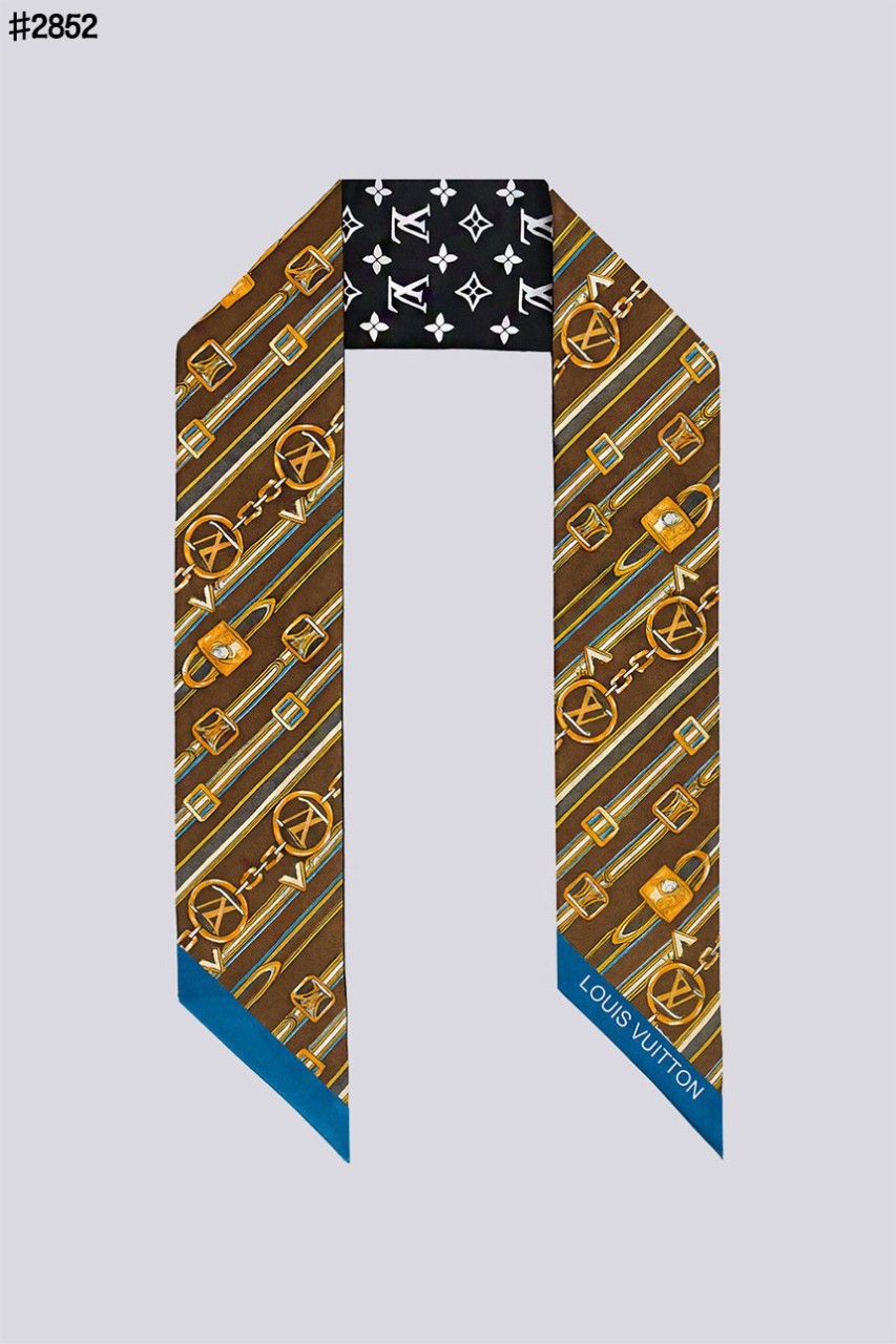 🍀 [LOUIS VUITTON] 루이비통 모노그램 컨피덴셜 방도 스카프 🍀