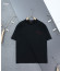 🍀 [BALENCIAGA] 발렌시아가 빈티지 웨이브자수 로고 라운드 반팔 티셔츠 🍀