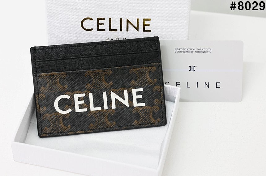 🍀 [CELINE] 셀린느 수입 트리오페 로고 카드 지갑 🍀