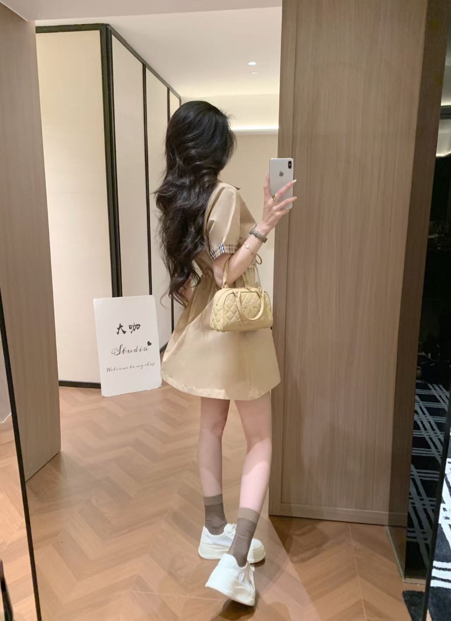 버버리 [BURBERRY] 여성 셔츠 카라  원피스