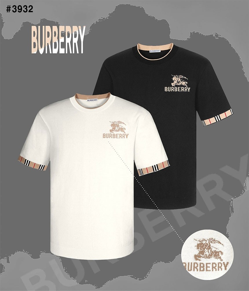 🍀 [BURBERRY] 버버리 EKD 쳬크 울니트 하프 스웨터 🍀