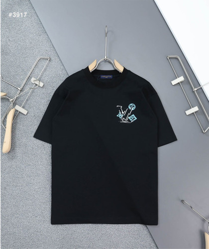 🍀 [LOUIS VUITTON] 루이비통 플라워 모노그램 그라디언트 라운드 반팔 티셔츠 🍀