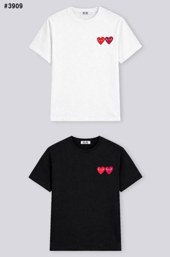🍀 [Comme des Garcons] 꼼데가르송 더블 하트 반팔 티셔츠 🍀