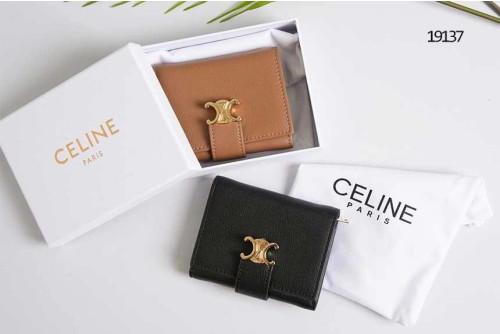 🔆 [CELINE] 셀린느 빅투아르 서플 카프스킨 플랩 월렛 🔆