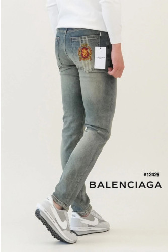 🔆 [BALENCIAGA] 발렌시아가 수입고퀄 포켓로고 삼선 데님 🔆