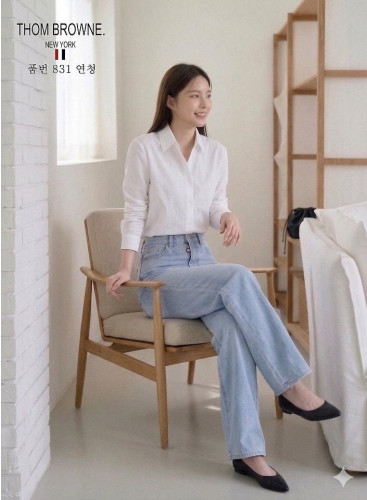 💕 톰* 밴딩 일자와이드 팬츠