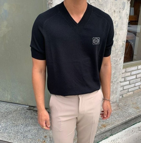 💕 로** 린넨 브이넥니트