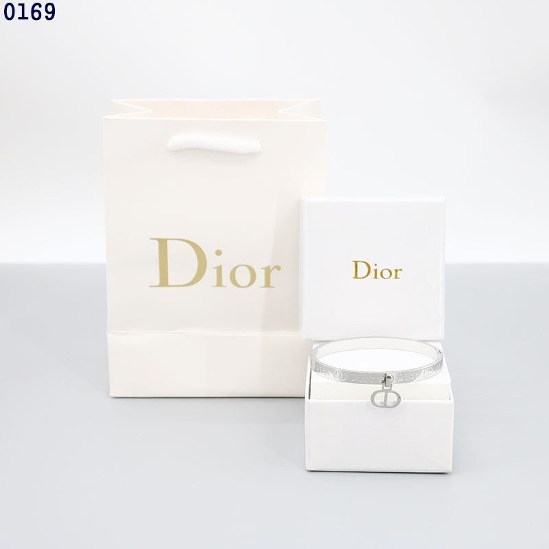 💕 디* CD 로고 뱅글 팔찌