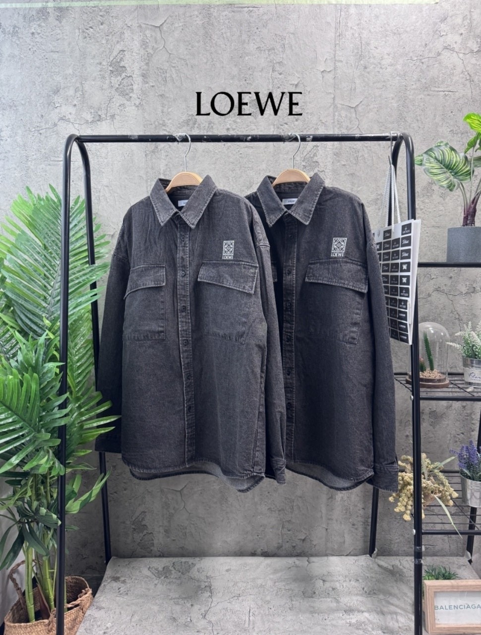 더블포켓 자수데님 LOE-608