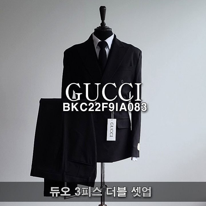 💕 구* 듀오 3피스 더블 셋업