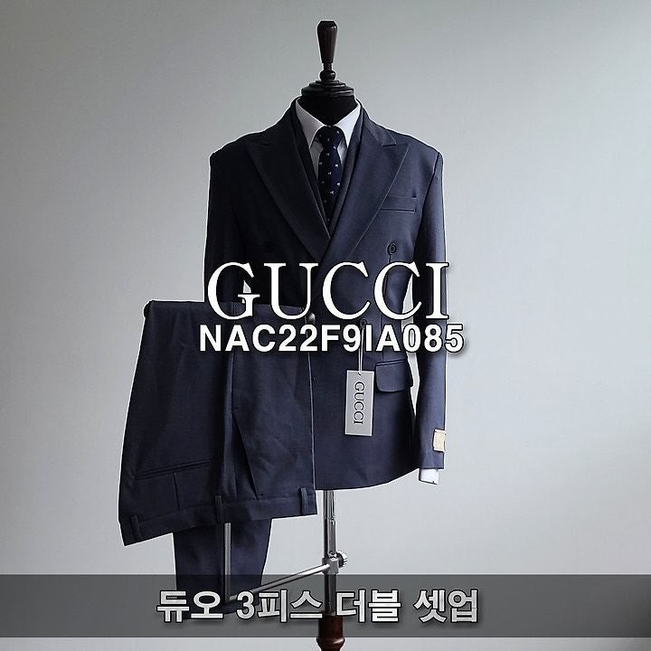 💕 구* 듀오 3피스 더블 셋업