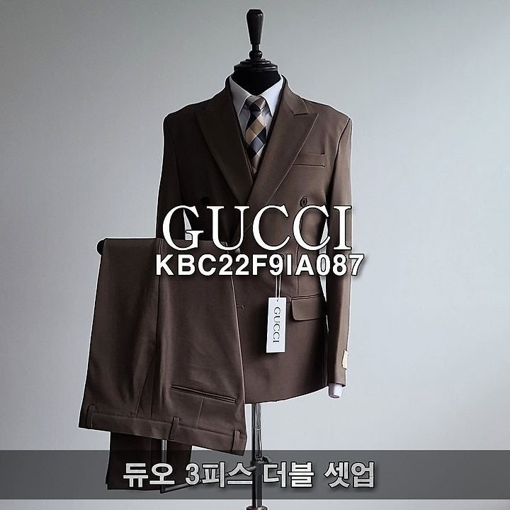 💕 구* 듀오 3피스 더블 셋업