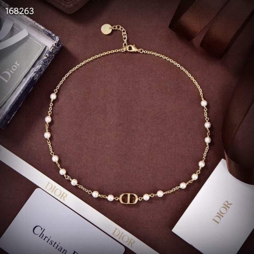 💕 디* 진주 초커 목걸이