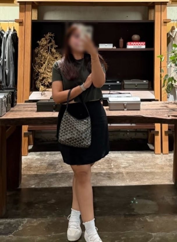💕 고** 보헴 미니 호보백 뉴블랙