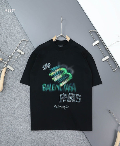 🍀 [BALENCIAGA] 발렌시아가 BB 빈티지 페인팅로고 오버핏 반팔 티셔츠 🍀