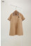 🔆 [BURBERRY] 버버리 카라 체크 패턴 반집업 미니 반팔 원피스 🔆