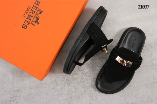 🔆 [HERMES] 에르메스  Empire 엠파이어 스웨이드 쪼리 샌들 🔆