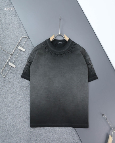 🍀 [Chrome Hearts] 크롬하츠 넥 레터링 세메터리 빈티지 워싱 반팔 티셔츠 🍀