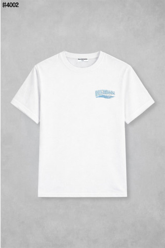 🍀 [BALENCIAGA] 발렌시아가 BB 멀티 로고 자수 빈티지 코튼 숏 슬리브 티셔츠 🍀