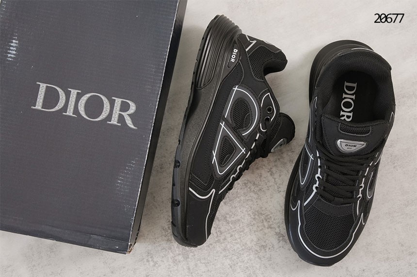 🔆 [DIOR] 크리스찬 디올 B30 남성 스니커즈 메쉬 테크니컬 패브릭 🔆
