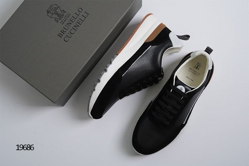🔆 [BRUNELLO CUCINELLI] 브루넬로 쿠치넬리 스웨이드 레더 코트 스니커즈 🔆