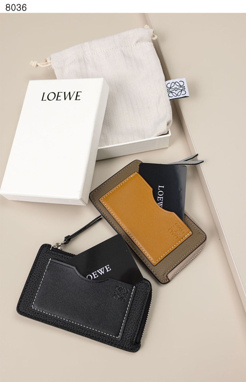#로에배 [LOEWE] 수입프리미엄급 Coin cardholder in soft grained calfskin 신상 입고💢 #태그 #지갑 #8036