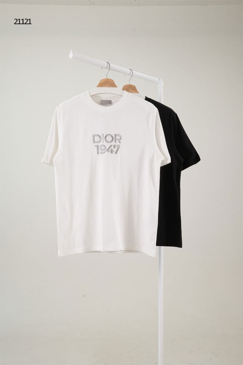 🔆 [DIOR] 크리스찬 1947 릴렉스 핏 코튼 반팔 티셔츠 🔆