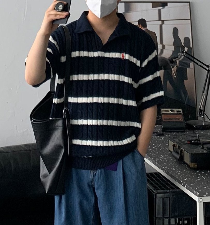 20326_PL 여름 케이블 카라니트