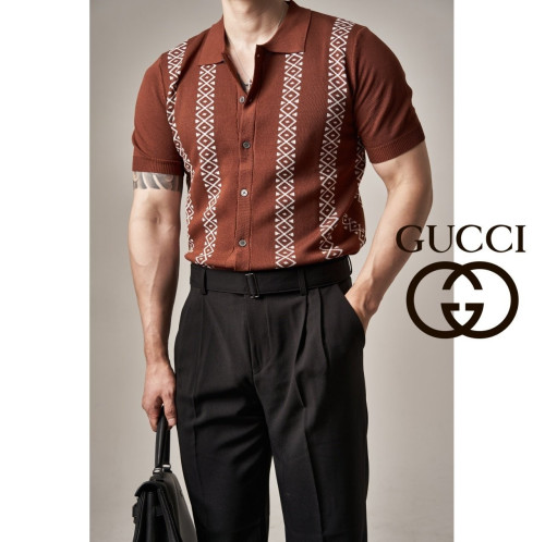 GC 블랙업 반팔 카라 가디건