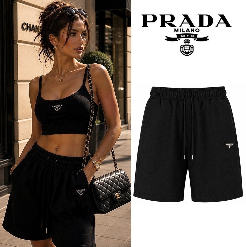 ➖▪️ 2026 S/S 프*다 사피아노 커플 반바지 👕 ▪️➖