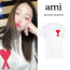 ⚪▫️ 2026 S/S 아♡(a*i) 빅패치 커플 티셔츠 ▫️⚪