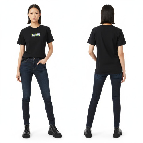 슈프림 박스카모 체인반팔
