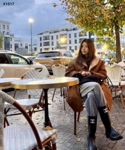 💕 샤* CC 로고 레인 부츠