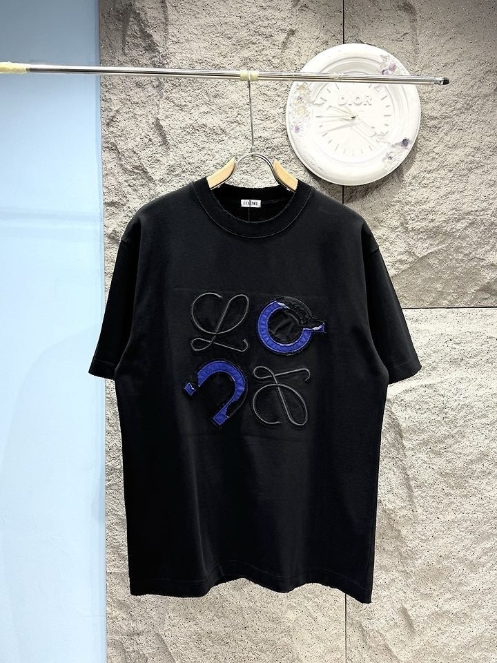 💕 로** 덧댐 자수 빈티지 로고 티셔츠