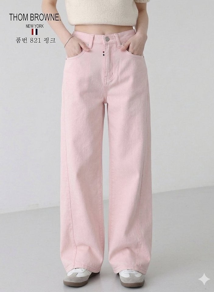 💕 톰* 절개 일자와이드 (821)