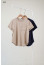 🔆 [BRUNELLO CUCINELLI] 브루넬로 쿠치넬리 포켓 골드 라인 자수 포인트 굴림 반팔 티셔츠 🔆