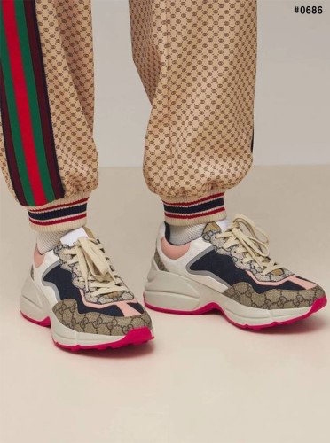 🍀 [GUCCI] 구찌 라이톤 믹스드 미디어 스니커즈 🍀