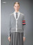 🍀 [THOM BROWNE] 톰브라운 밀라노 클래식 4바 브이넥 여성 가디건 🍀