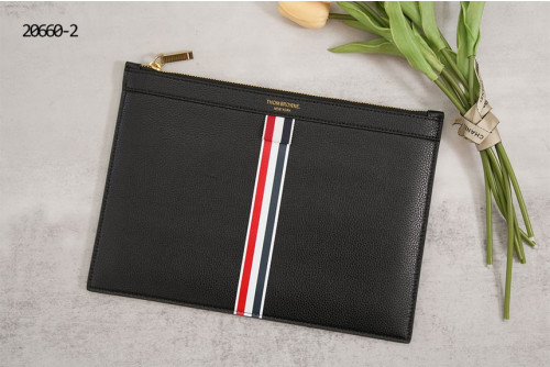 🔆 [THOM BROWNE] 톰브라운 인타르시아 스트라이프 클러치 🔆