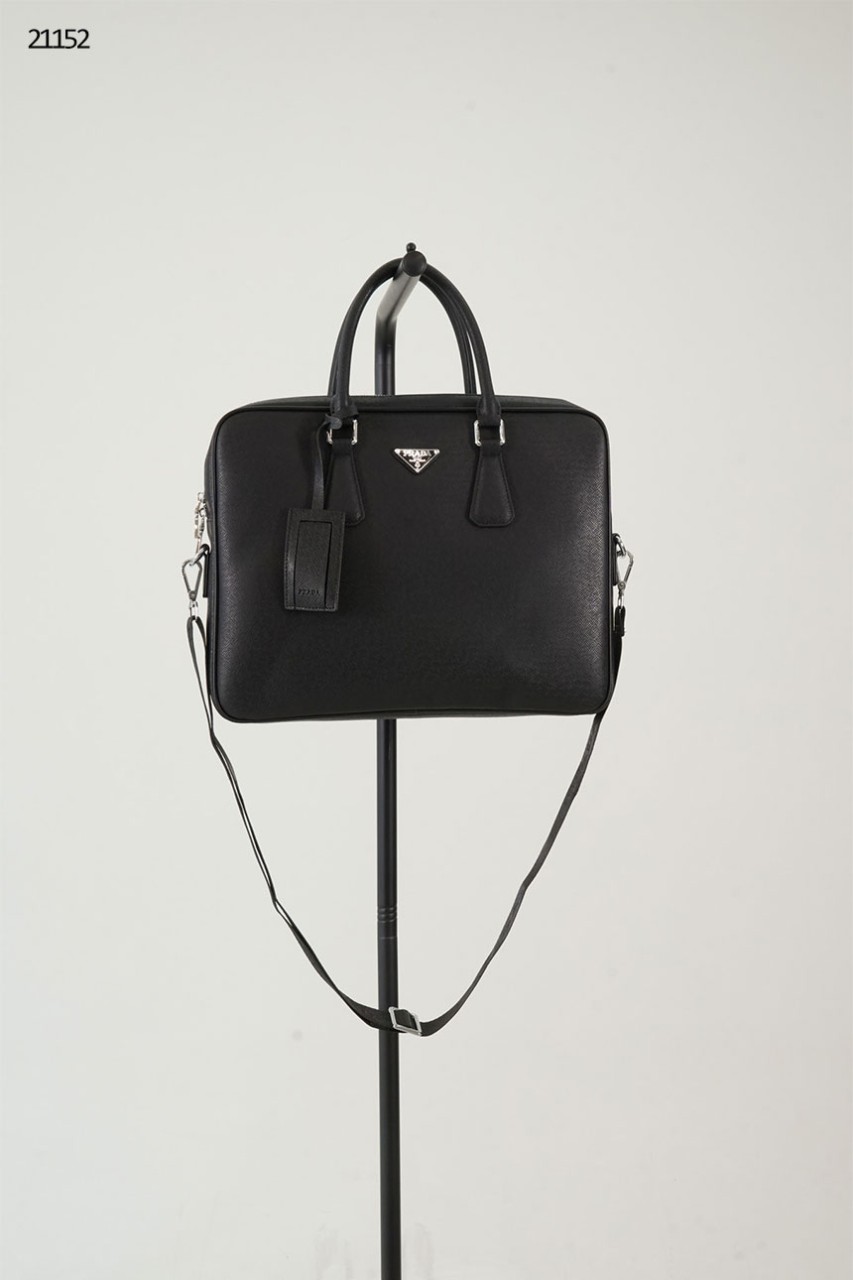 🔆 [PRADA] 프라다 사피아노 가죽 브리프케이스 백 🔆